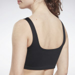 Workout Ready Rib Bralette - SVARTUR